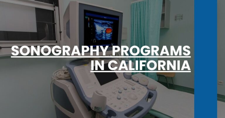 Sonography Programs in California Feature Image