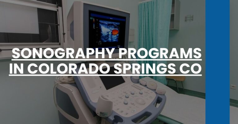 Sonography Programs in Colorado Springs CO Feature Image