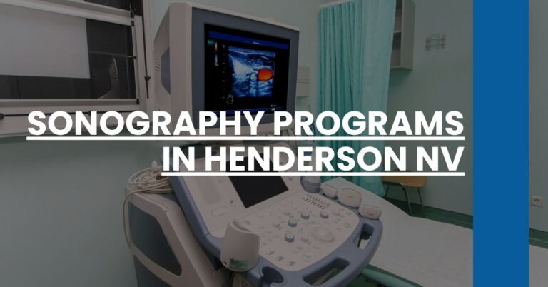 Sonography Programs in Henderson NV Feature Image