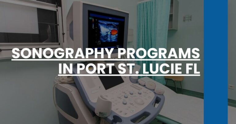 Sonography Programs in Port St