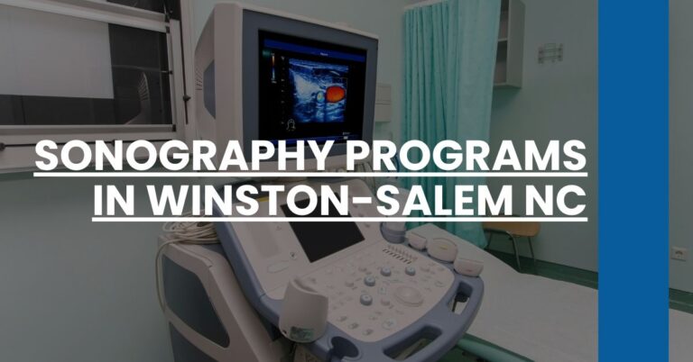 Sonography Programs in Winston-Salem NC Feature Image