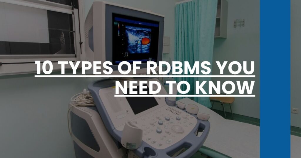 10 Types of RDBMS You Need to Know Feature Image