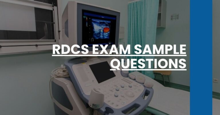 RDCS Exam Sample Questions Feature Image