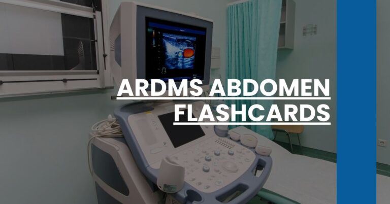 ARDMS Abdomen Flashcards Feature Image