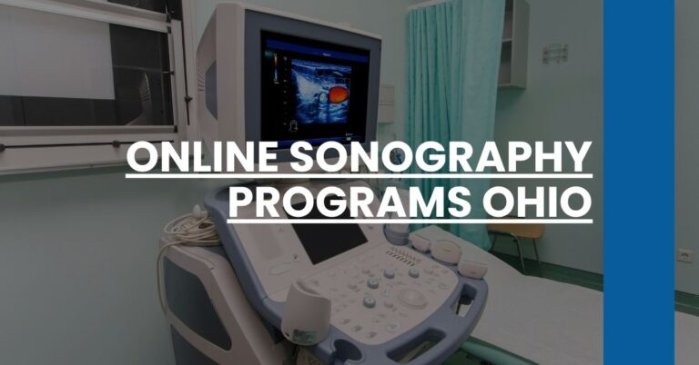 Online Sonography Programs Ohio Feature Image