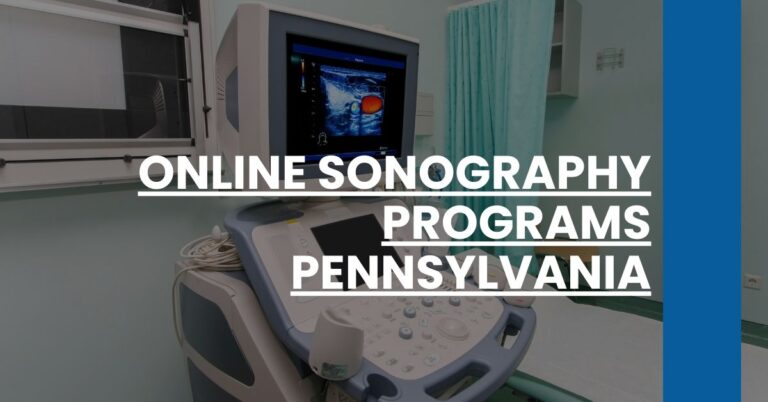 Online Sonography Programs Pennsylvania Feature Image